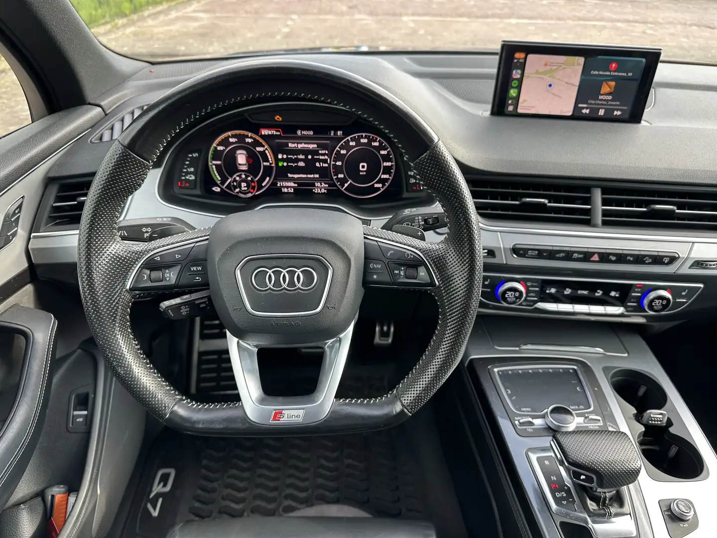 Audi Q7 3.0 TDI e-tr. q. Sp. Grijs - 2