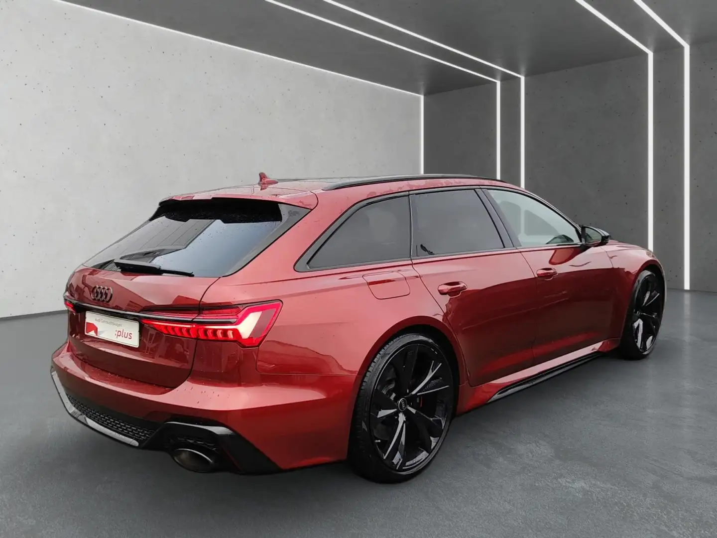 Audi RS6 RS6 Avant *PANO*StdHz*HD-MATRIX*HuD*B&O*RS-AGA* Rouge - 2