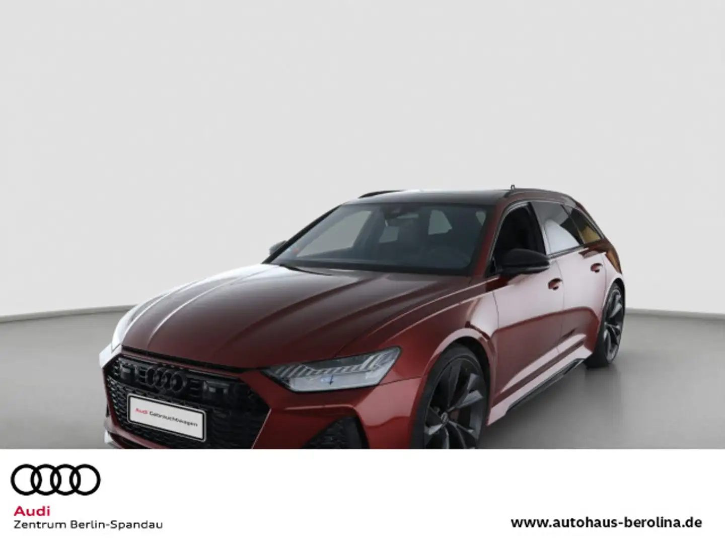 Audi RS6 RS6 Avant *PANO*StdHz*HD-MATRIX*HuD*B&O*RS-AGA* Rot - 1