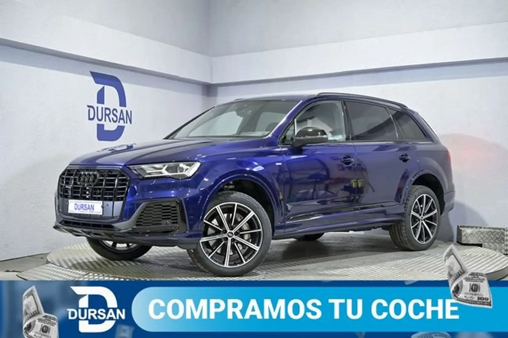 Audi Q7 Black line 50 TDI 210kW 286CV q. tip. Azul - 1