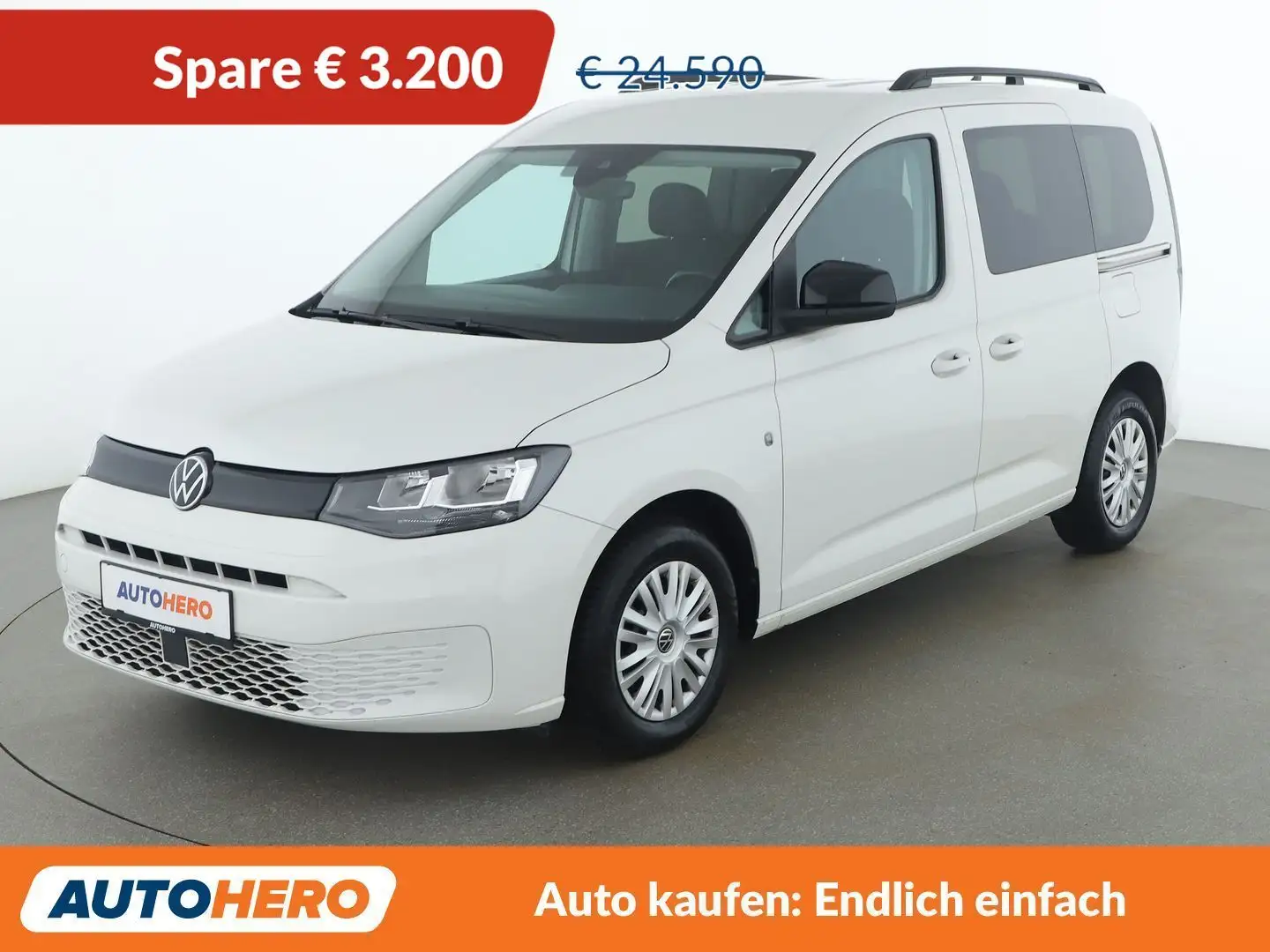 Volkswagen Caddy 2.0 TDI Weiß - 1