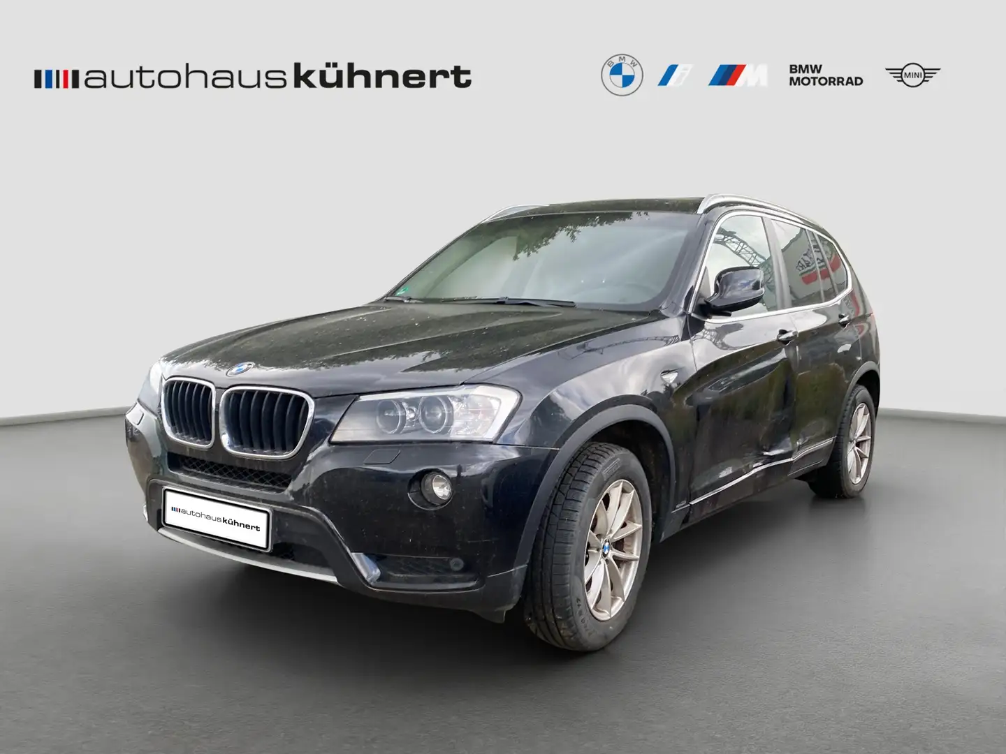 BMW X3 xDrive20d +Getriebeschaden, nicht fahrbereit+ Czarny - 1