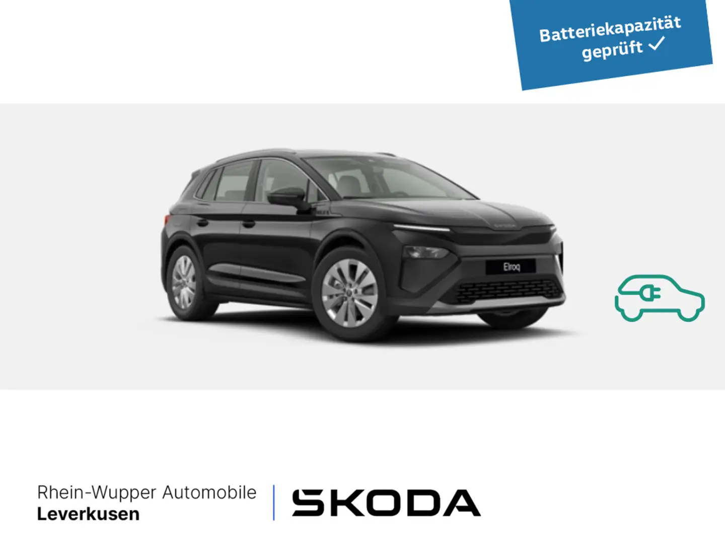 Skoda Elroq 85 Loft AHK ACC LED KAM SHZ KLIMA NAVI Schwarz - 1