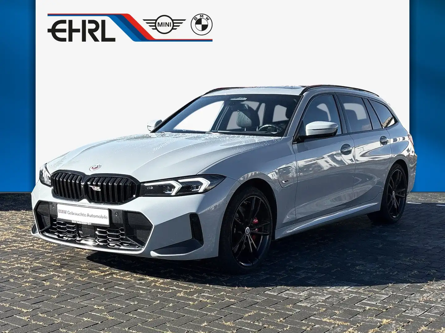BMW 330 e xDrive M Sportpaket Head-Up HK HiFi DAB Gris - 1