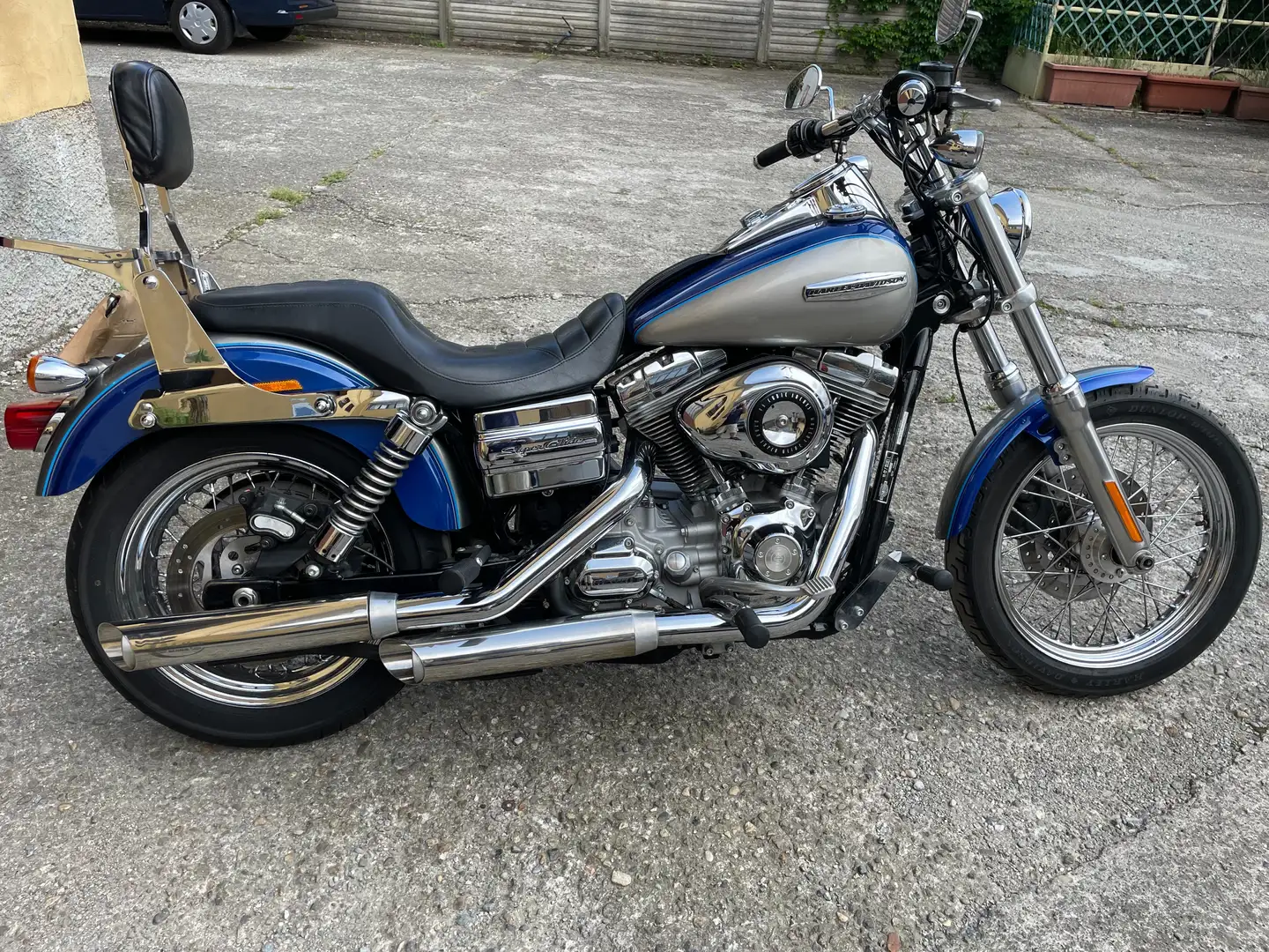 Harley-Davidson Dyna Super Glide FXDC Azul - 1