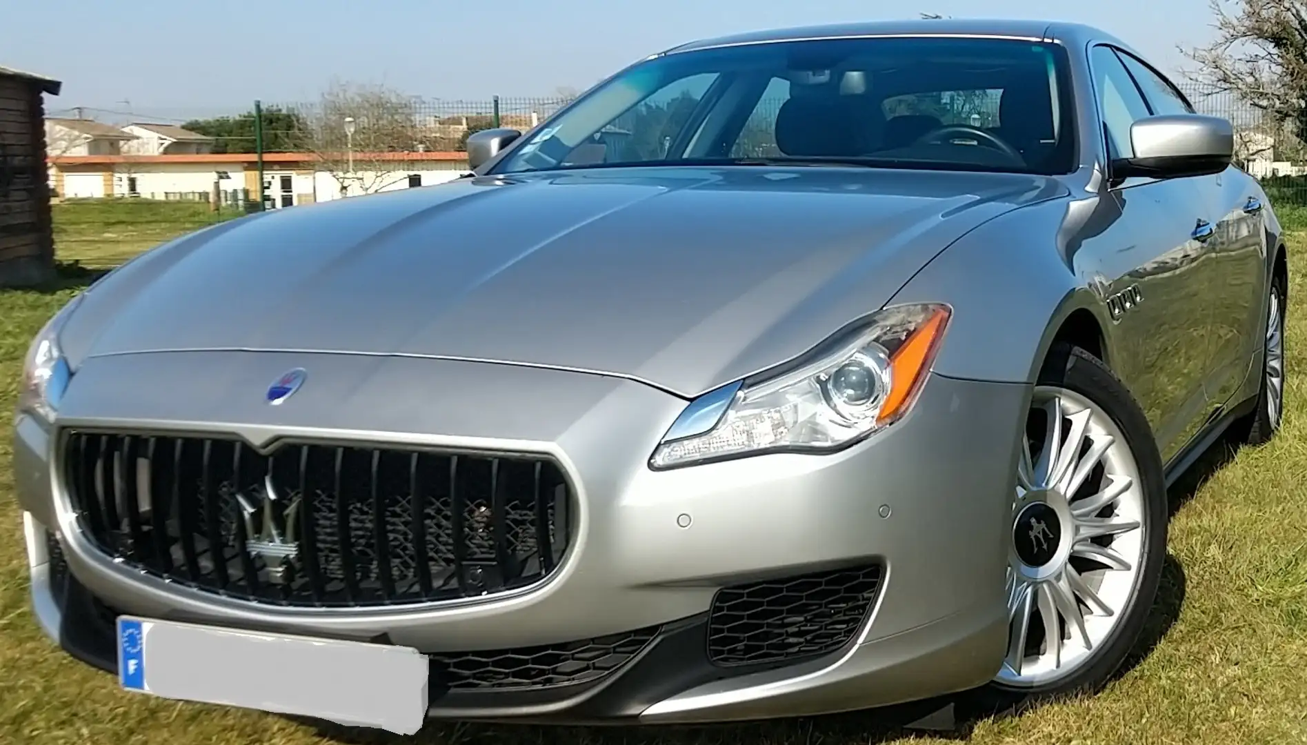 Maserati Quattroporte Quattroporte V6 3.0 275 D A Argent - 1