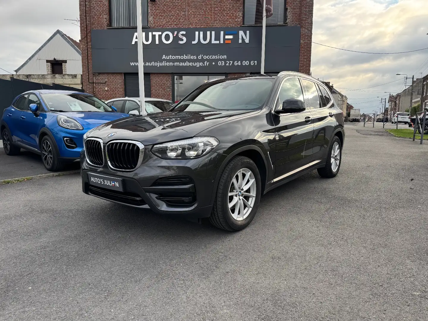 BMW X3 X3 sDrive18d 150ch BVA8 Business Design Grau - 1