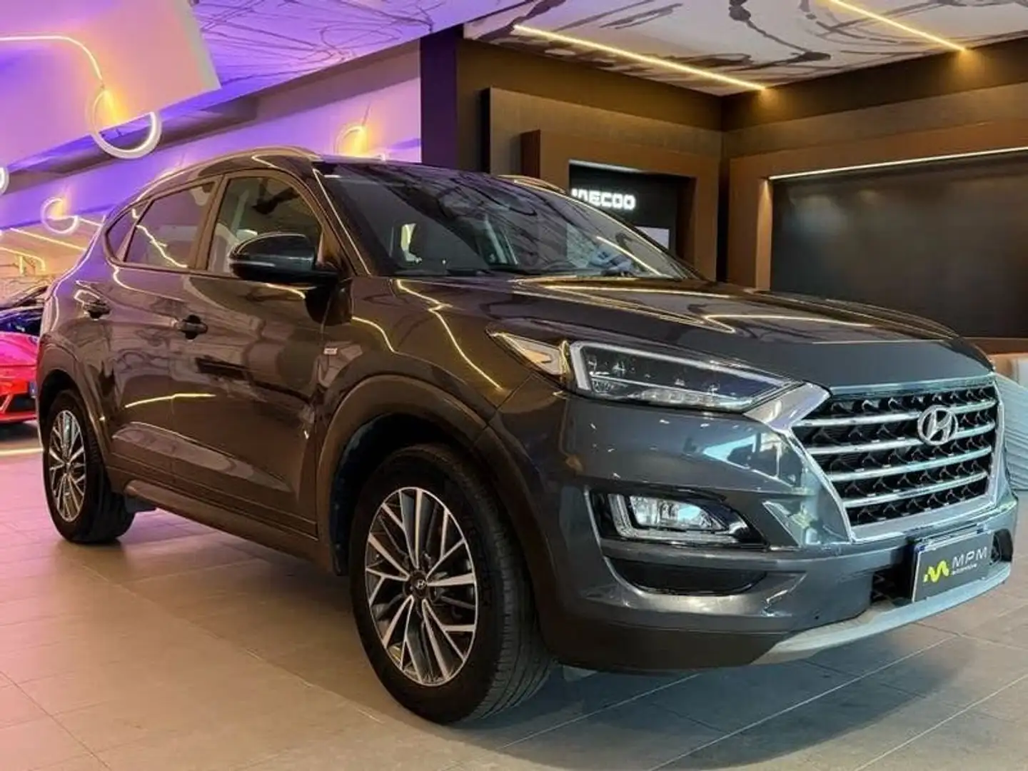 Hyundai TUCSON 1.6 MHEV XLINE 2WD 116 CV Grigio - 1