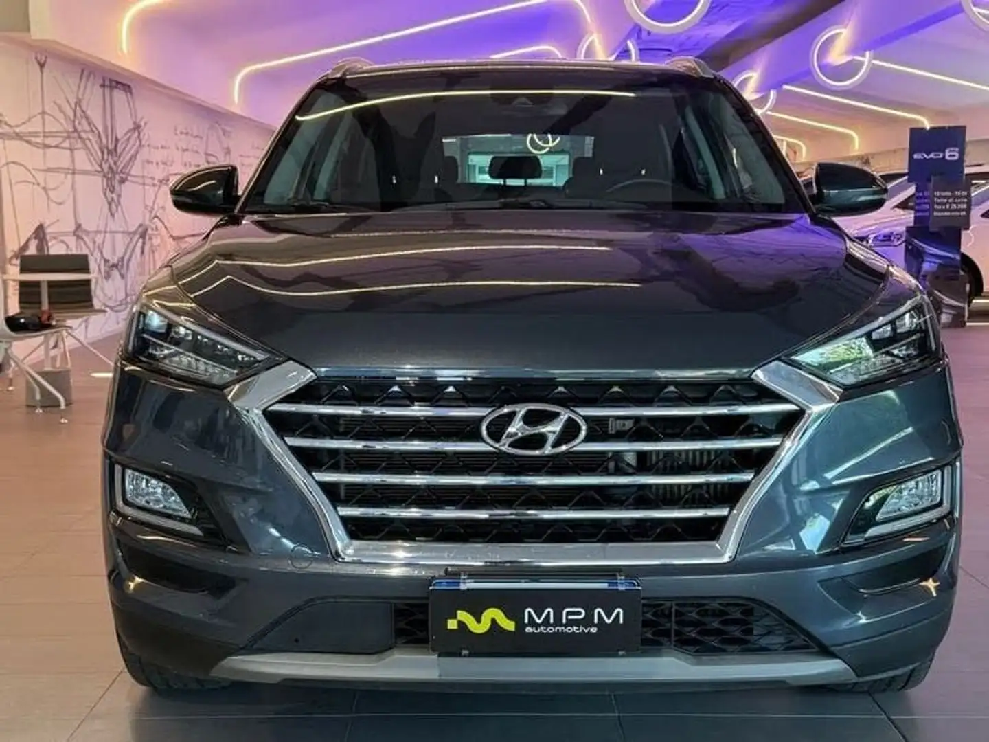 Hyundai TUCSON 1.6 MHEV XLINE 2WD 116 CV Grigio - 2