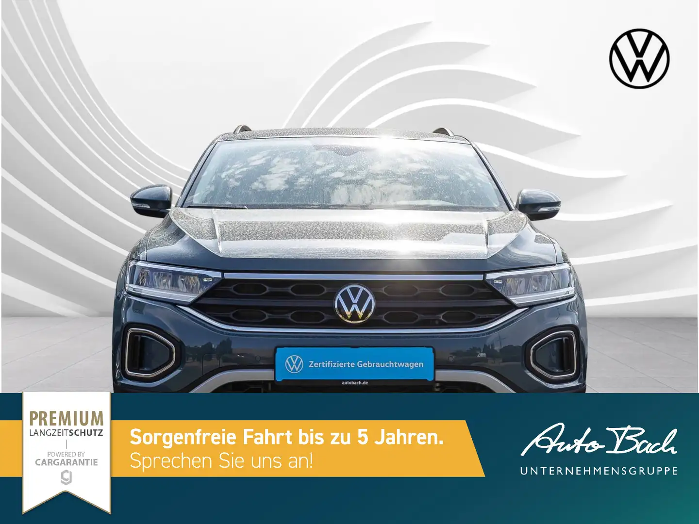 Volkswagen T-Roc 1.0 TSI Life, Navi, LED, App-Connect, Digi Blu/Azzurro - 2