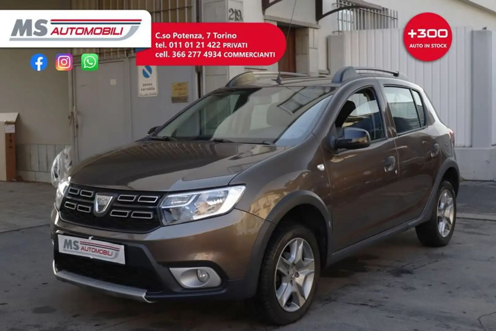 Dacia Sandero Stepway 0.9 TCe 90 CV Comfort PROMOZIONE Unicopro Marrone - 1