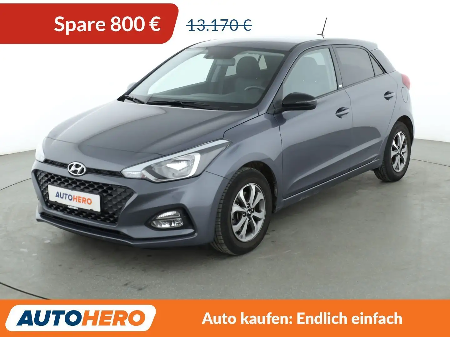 Hyundai i20 1.0 TGDI YES!*TEMPO*CAM*PDC*SHZ*KLIMA*GARANTIE* Grau - 1
