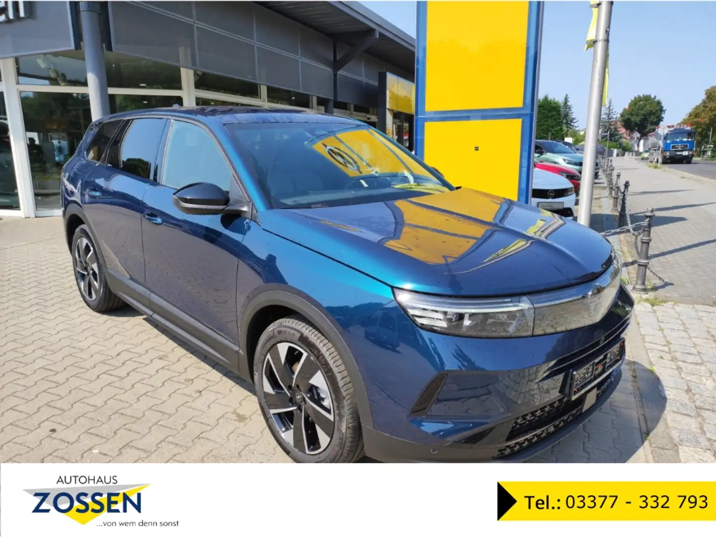 Opel Grandland 48V GS Navi LED Blendfreies Fernl. ACC Blau - 1