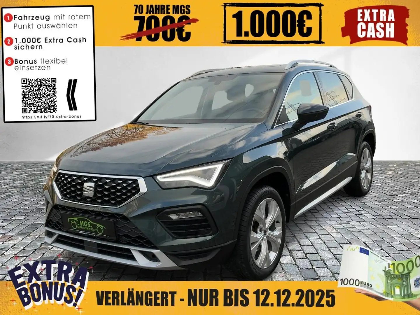 SEAT Ateca Xperience 1.5 16V TSI ACT DAB #BT Groen - 1