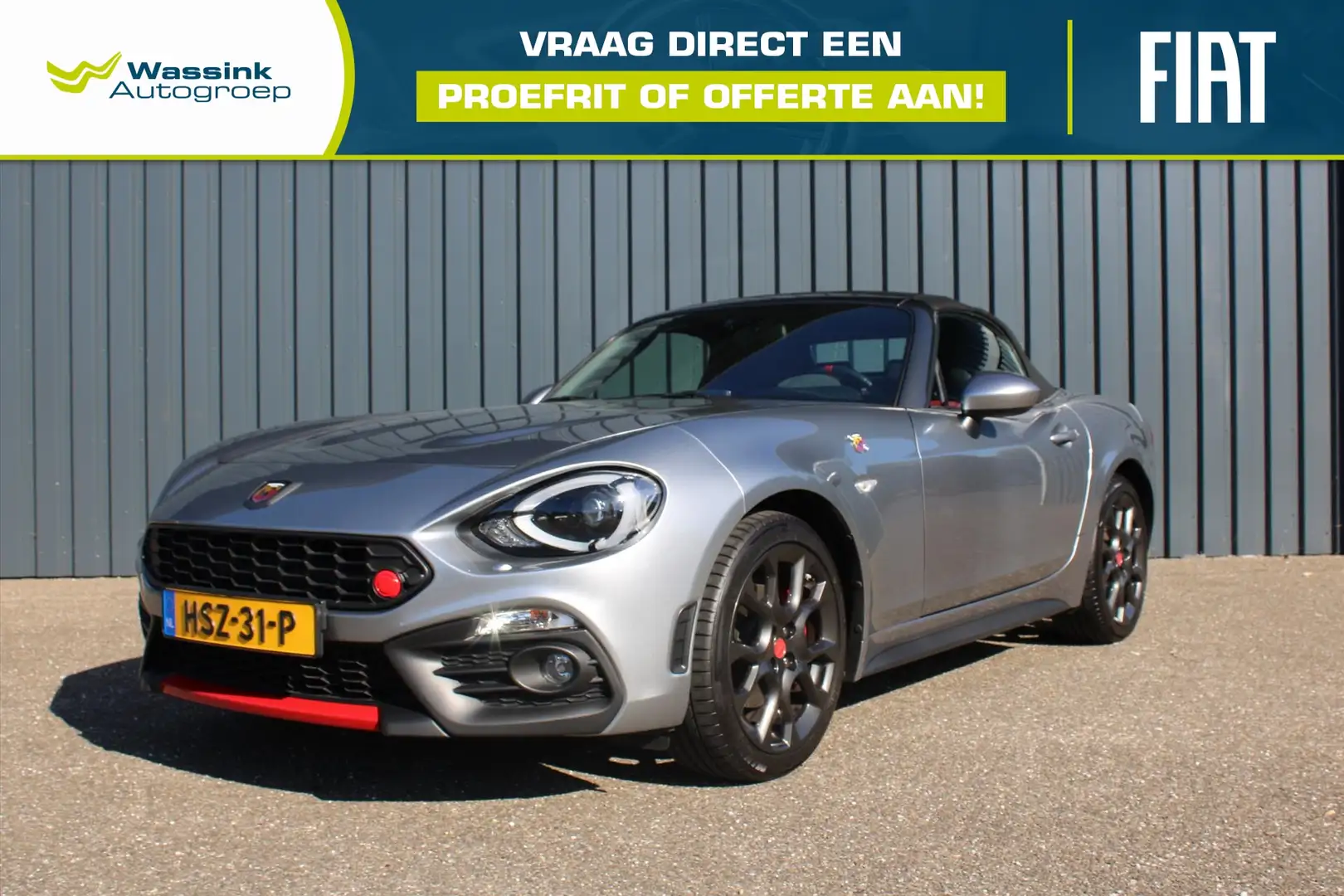 Fiat 124 Spider Abarth 1.4 Turbo 16v 170pk Automaat Bose | Sport U Gris - 1