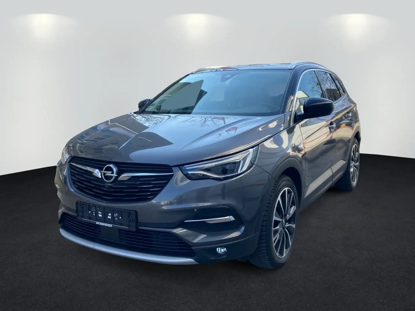 Opel Grandland 1.6 Turbo Ultimate Leder 360 ParkAss. Grau - 1