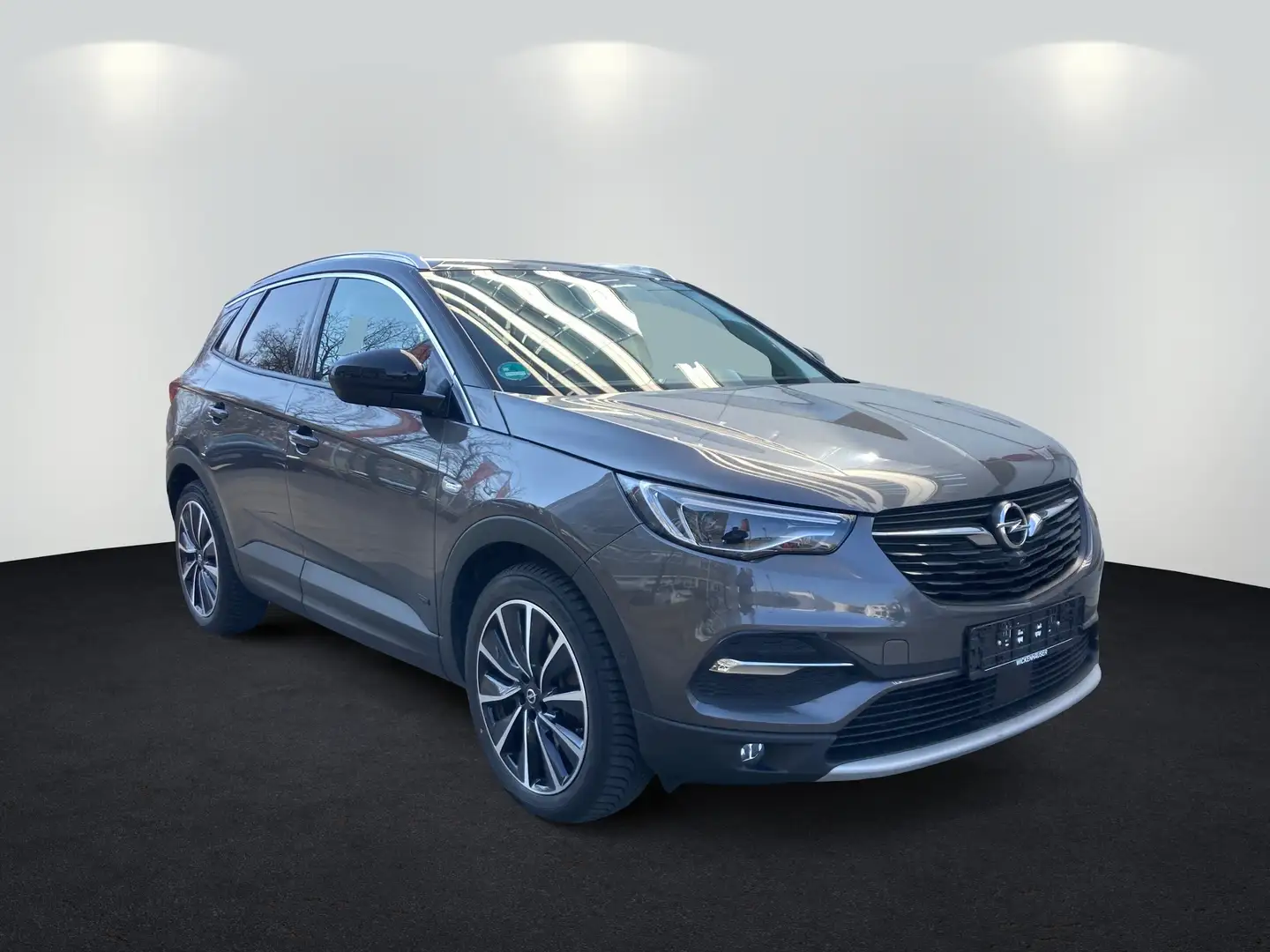 Opel Grandland 1.6 Turbo Ultimate Leder 360 ParkAss. Grau - 2