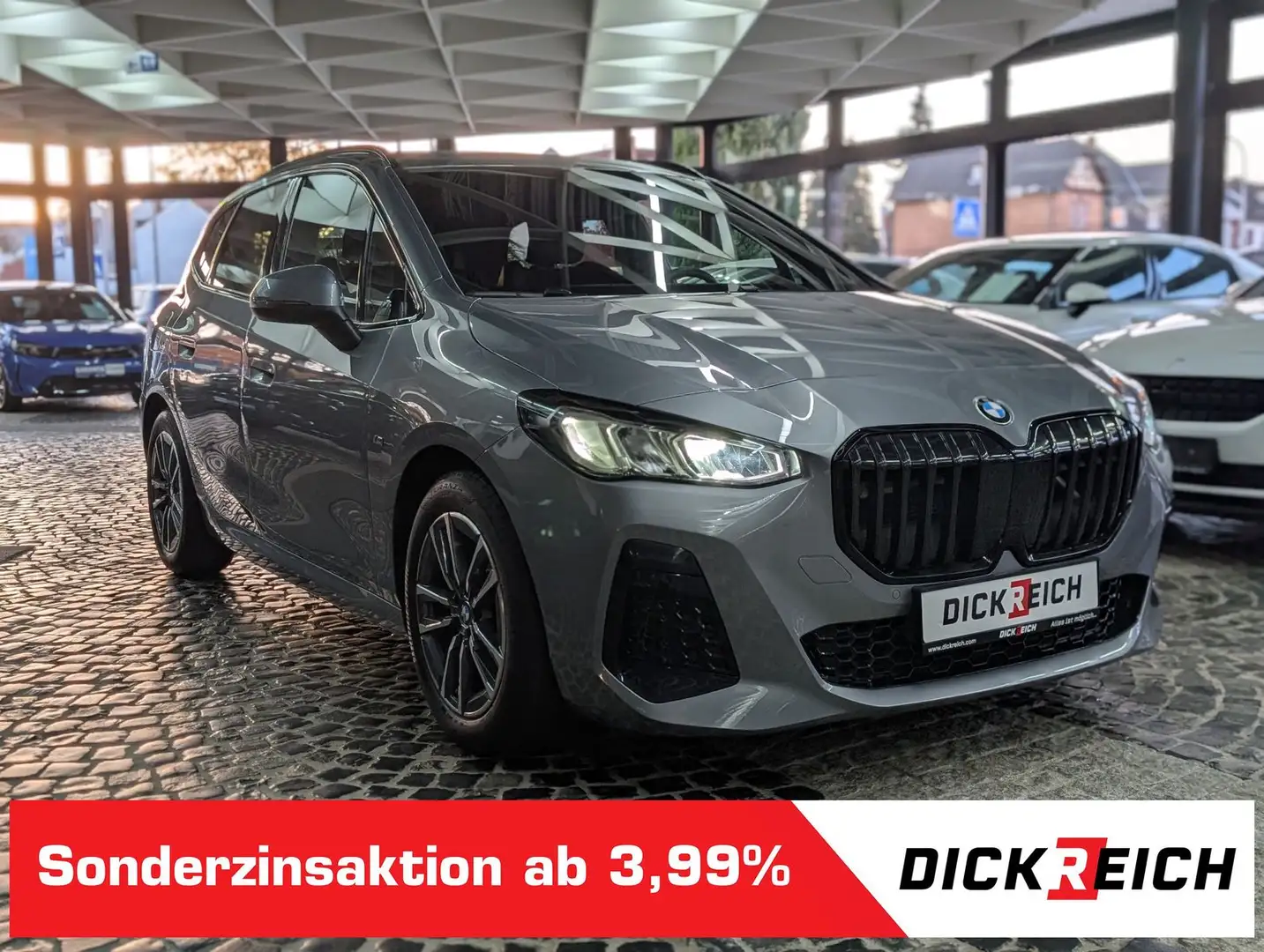 BMW 218 M Sport SHADOW PANO AHK LEDER Grau - 1