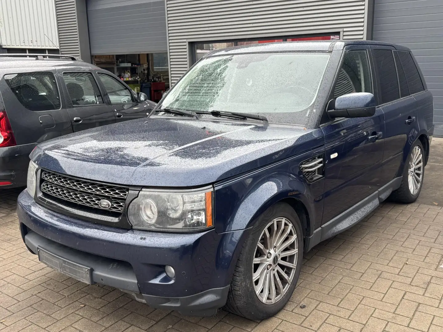 Land Rover Range Rover Sport HSE Compleet voor onderdelen. Motor Kapot! Blauw - 1