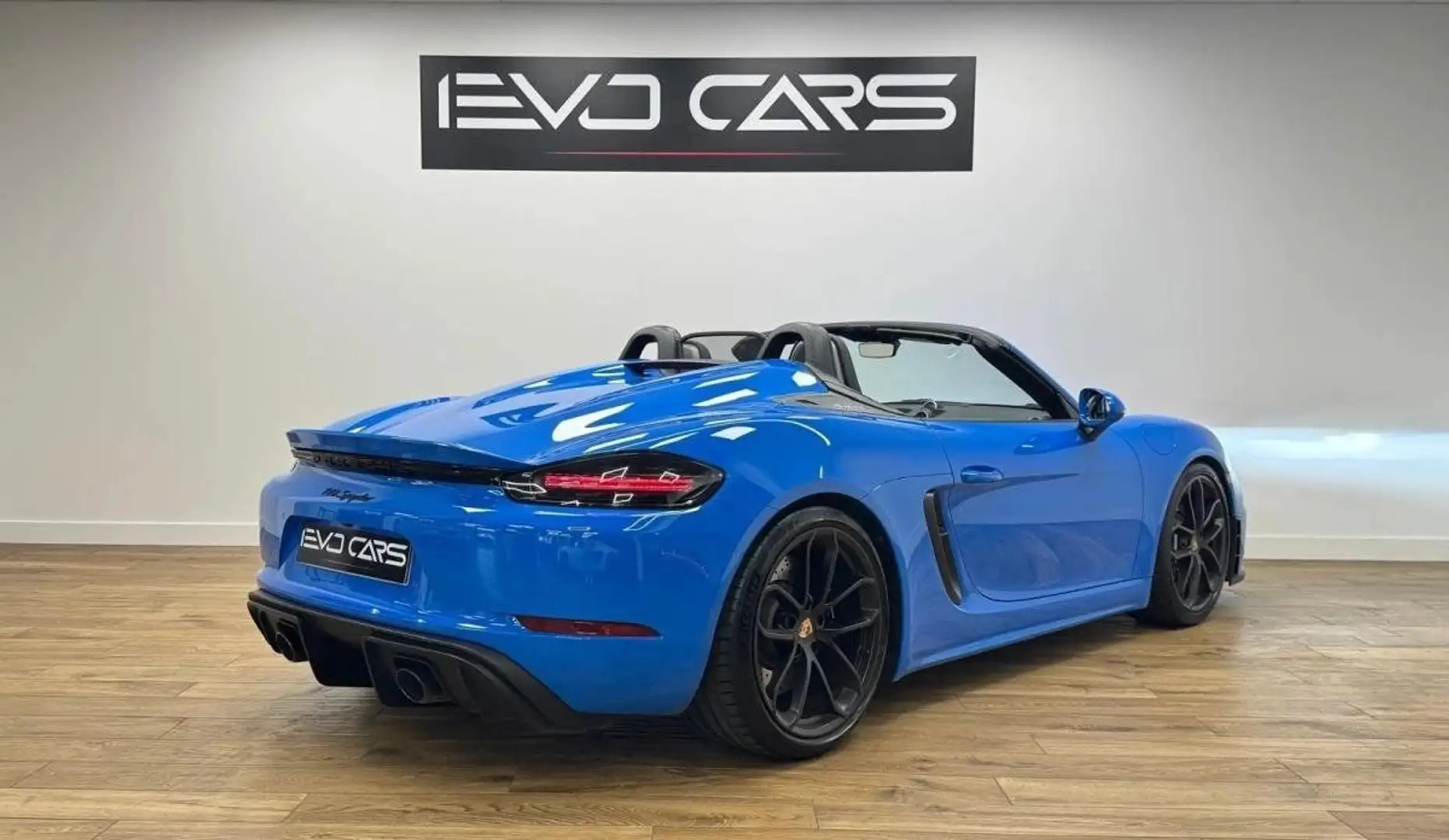 Porsche 718 Spyder 4.0 420 ch PDK Origine France / Pack Chrono / Bose / PPF / PDLS%2B Blau - 2