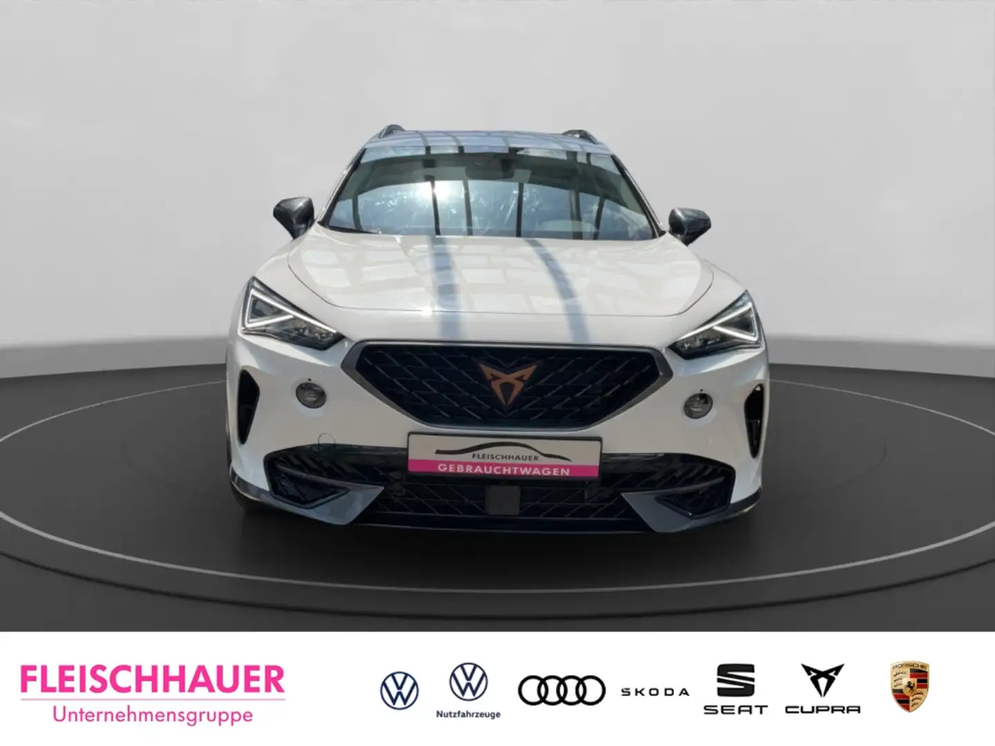 CUPRA Formentor 1.5 TSI AHK-klappbar Navi Digitales Cockpit LED AC Weiß - 2