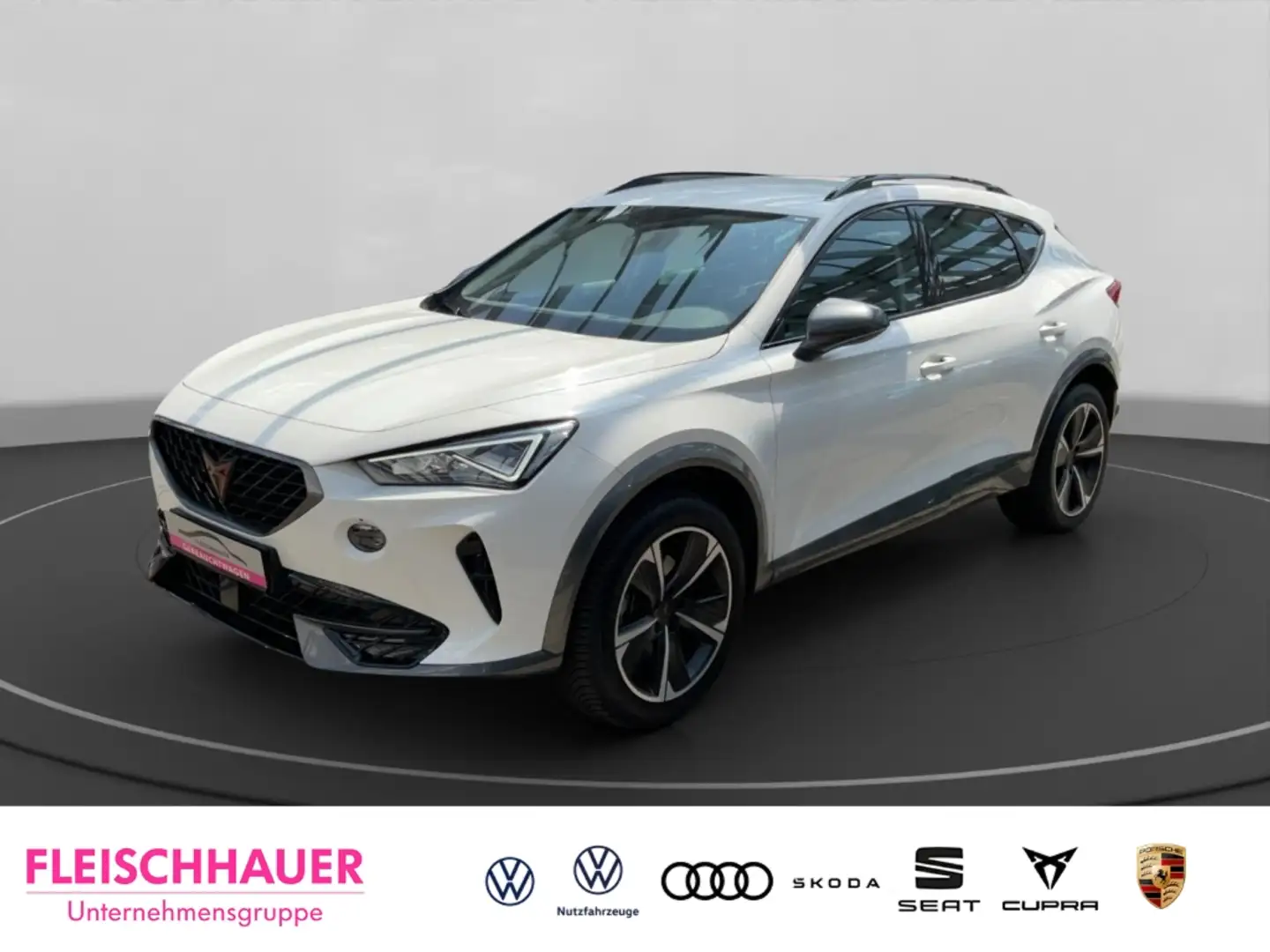 CUPRA Formentor 1.5 TSI AHK-klappbar Navi Digitales Cockpit LED AC Weiß - 1