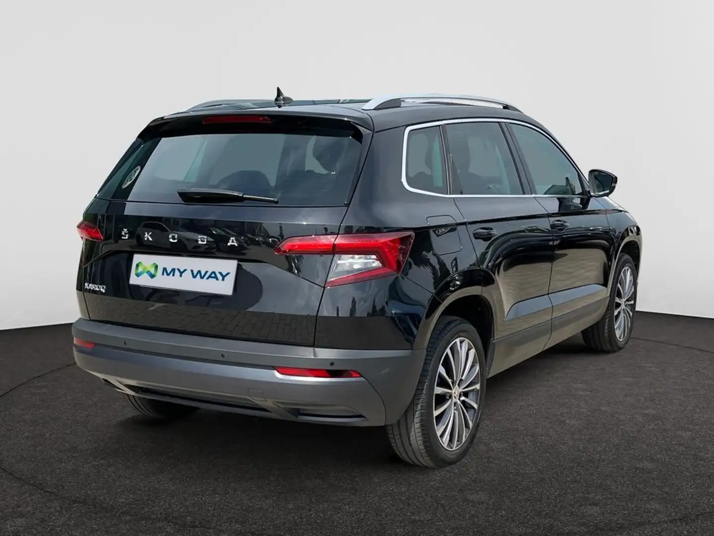 Skoda Karoq AUTOMAAT*GPS*CARPLAY*CAMERA*SENSOREN*TOPWAY.BE Noir - 2