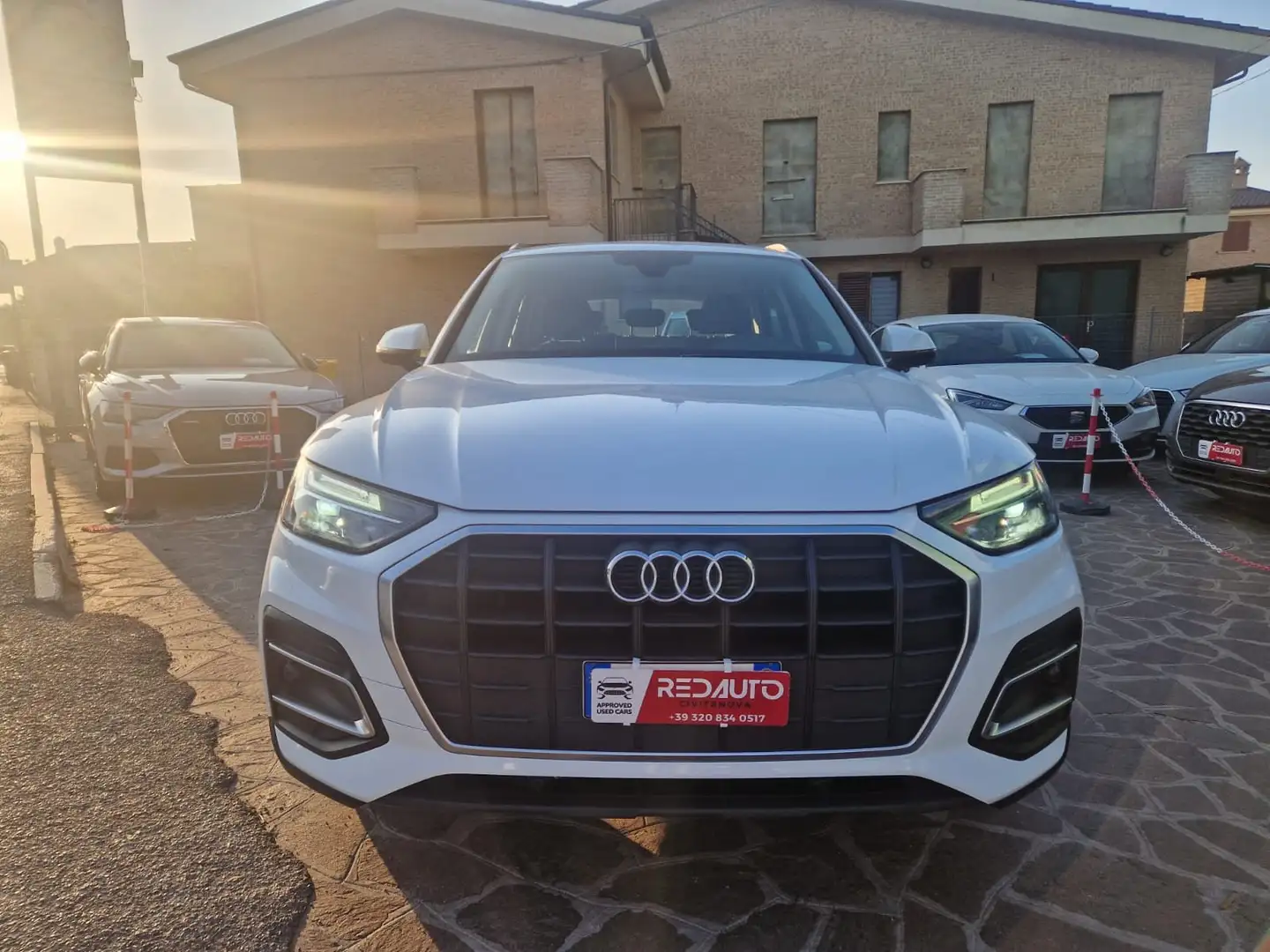 Audi Q5 Q5 35 2.0 tdi mhev 12V Business s-tronic Bianco - 2