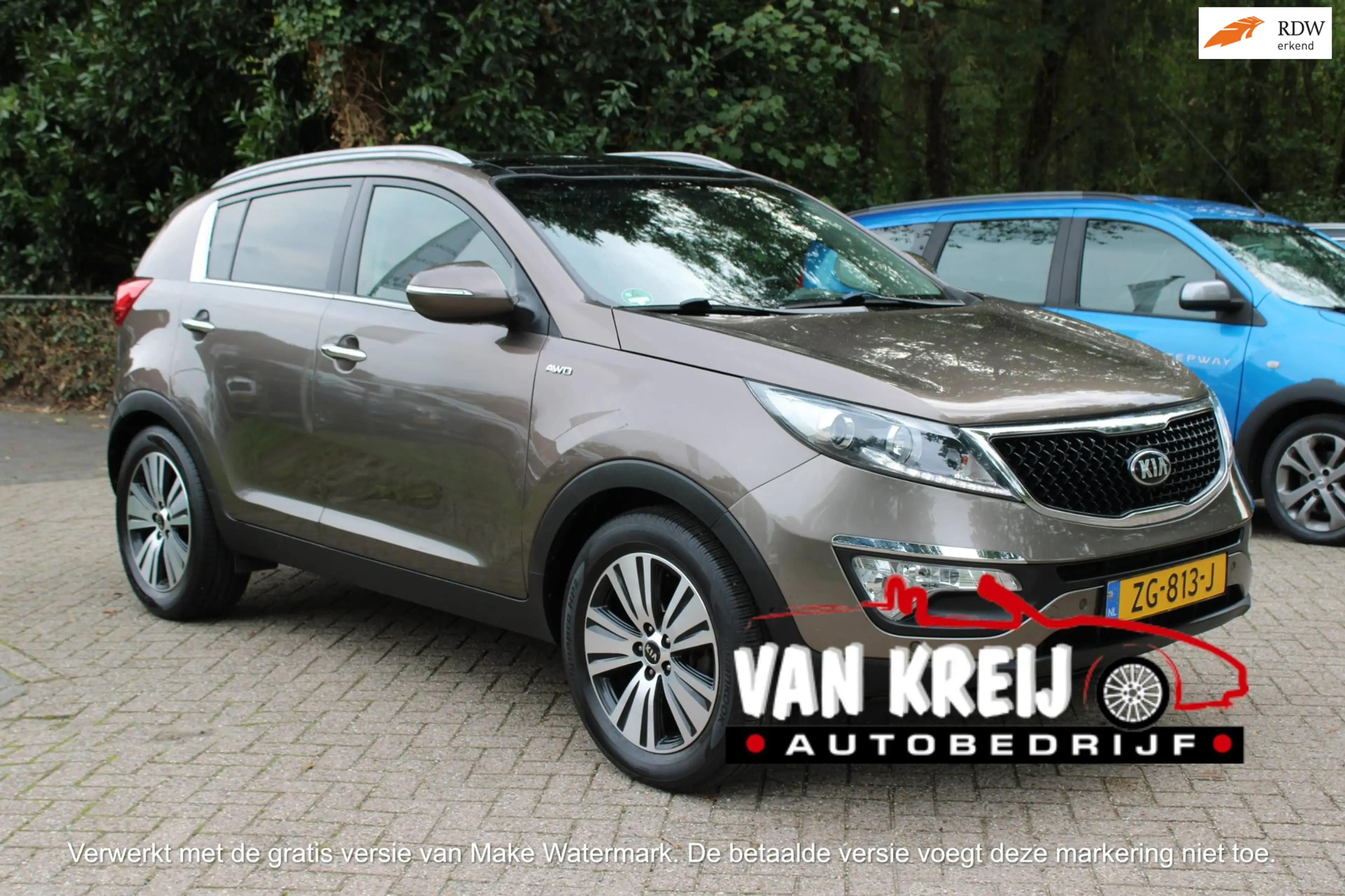 Kia Sportage 2.0 ExecutiveLine 4WD, Automaat, Clima, Navi, Trek