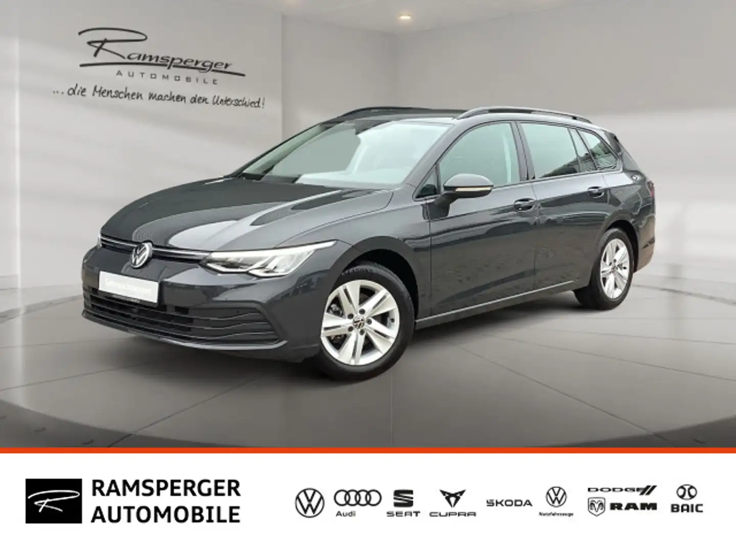 Volkswagen Golf Variant 1.5 TSI DSG Life AHK ACC LED Navi S Grau - 1