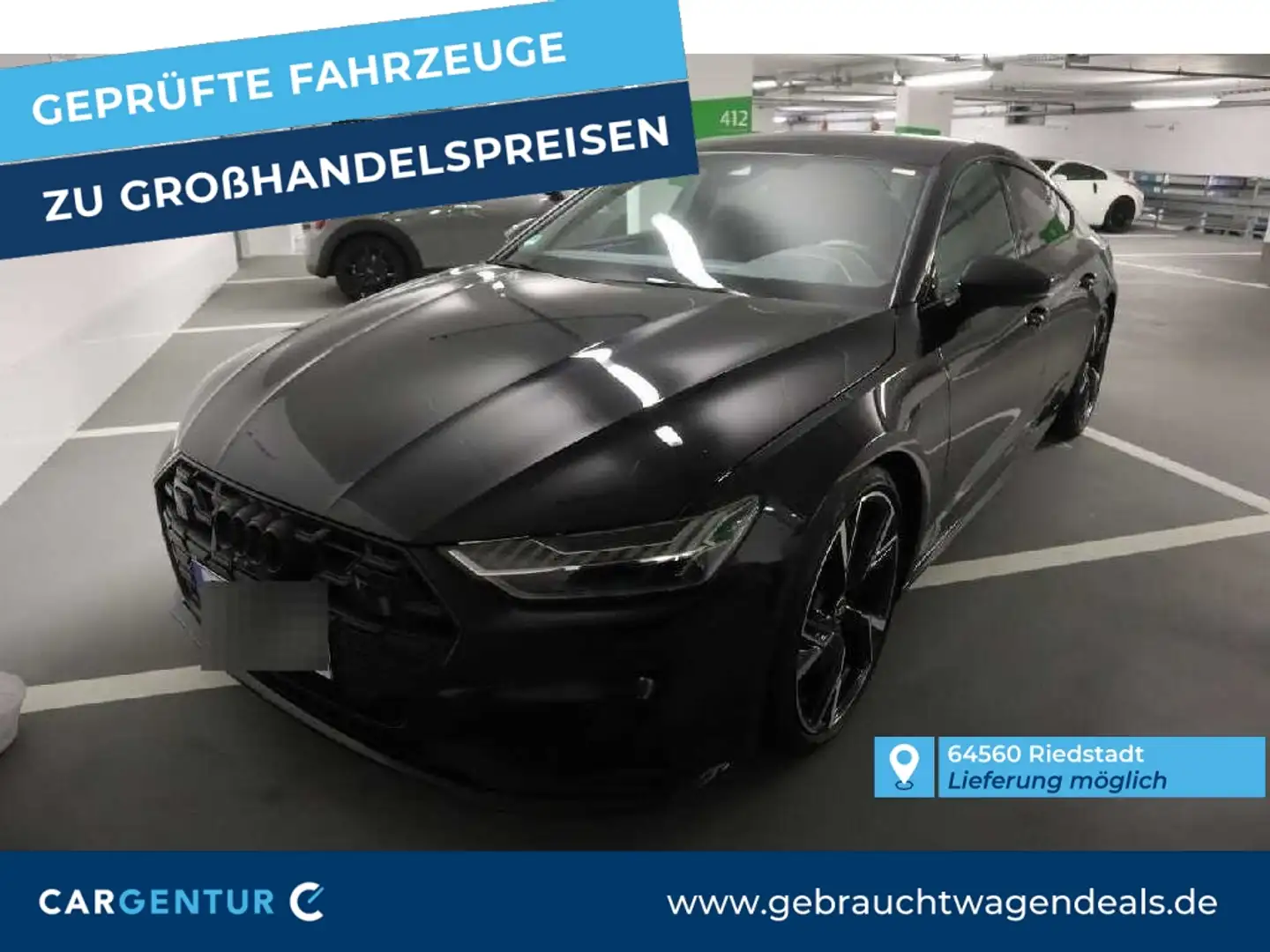 Audi S7 Sportback 3.0 TDI quattro Virtual Pano SpoSi Schwarz - 1
