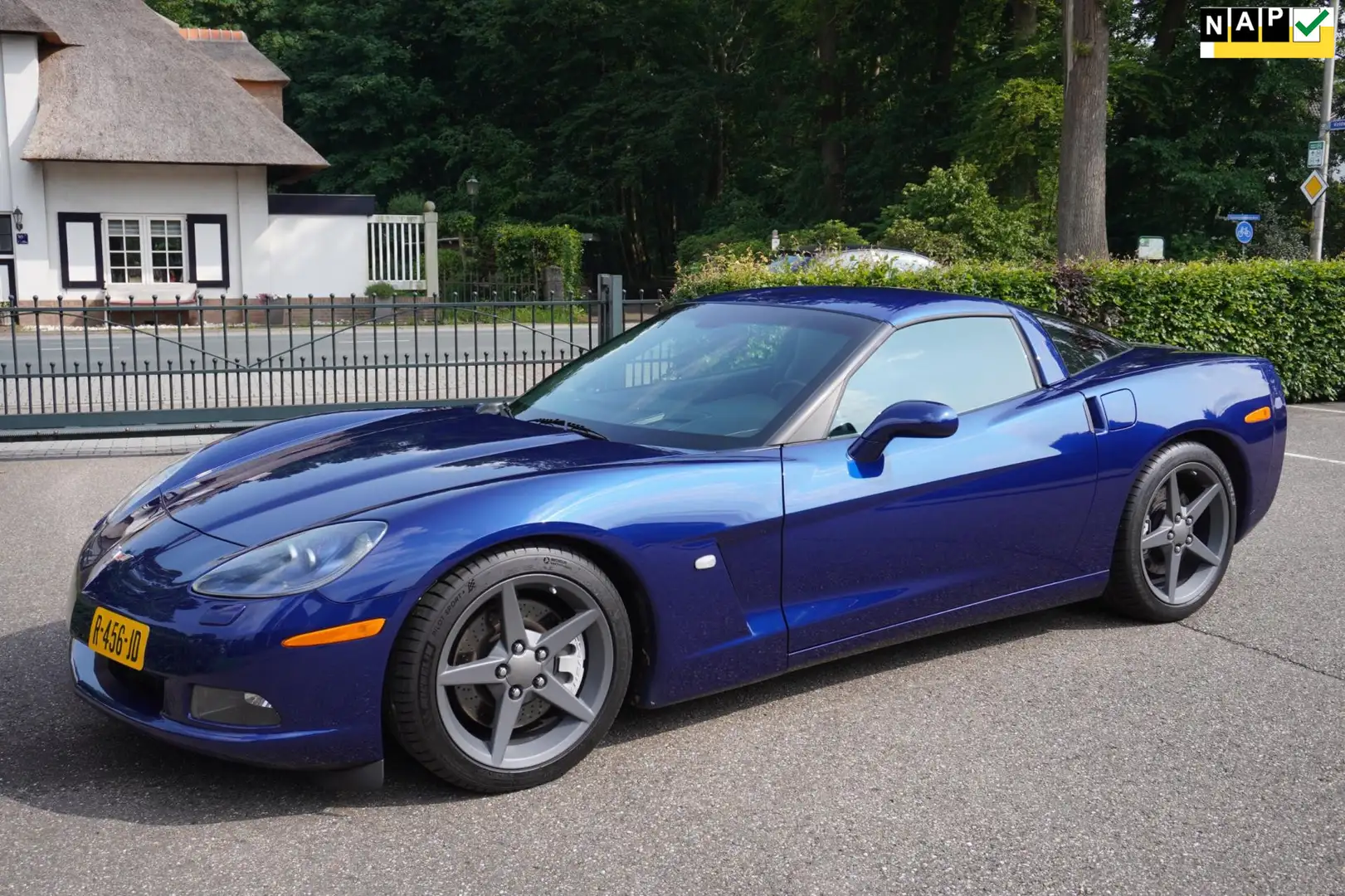 Chevrolet Corvette COUPE C6 Targa 6.0L V8 automaat Blauw - 1