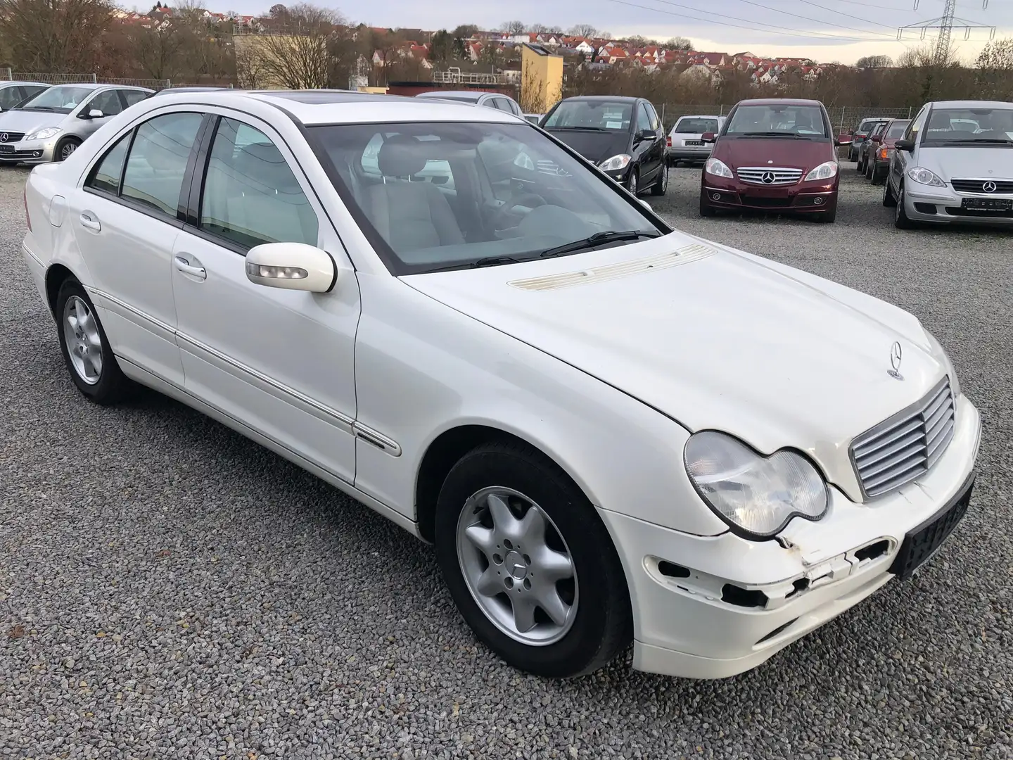 Mercedes-Benz C 200 CDI ELEGANCE Automatik*AHK*GSHD* Blanco - 2