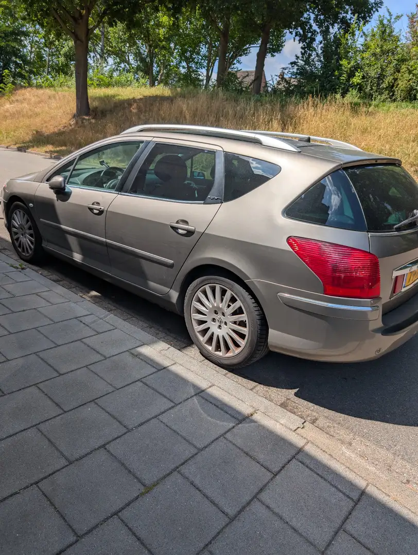 Peugeot 407 407 3.0-24V V6 GT nieuwe APK tot 9-8-2026 Beige - 2
