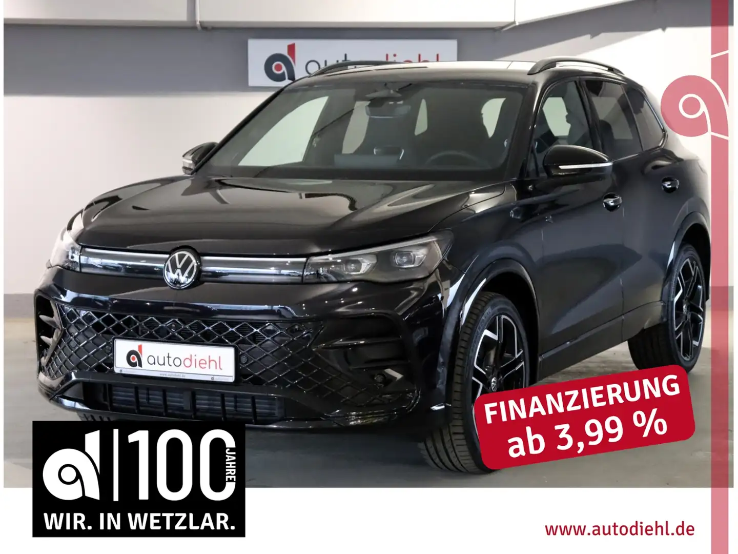 Volkswagen Tiguan 2.0 TDI DSG 4Motion R-Line *AHK*HUD Negro - 1