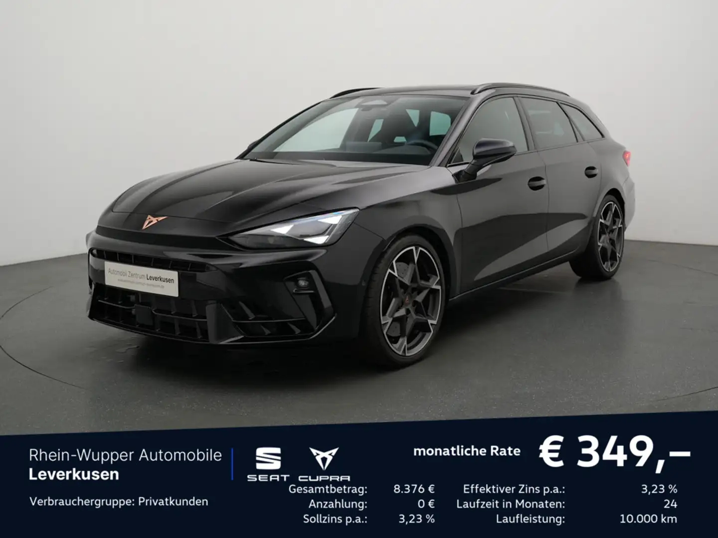 CUPRA Leon Sportstourer 2.0 TSI VZ 4Drive PANO AHK Noir - 1