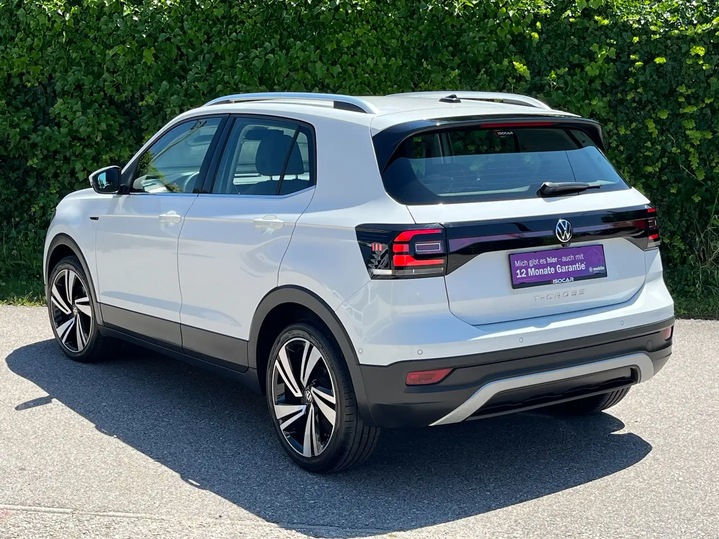 Volkswagen T-Cross 1,0 TSI // R-LINE OPTIK // KAMERA // ERSTBESITZ // Blanco - 2