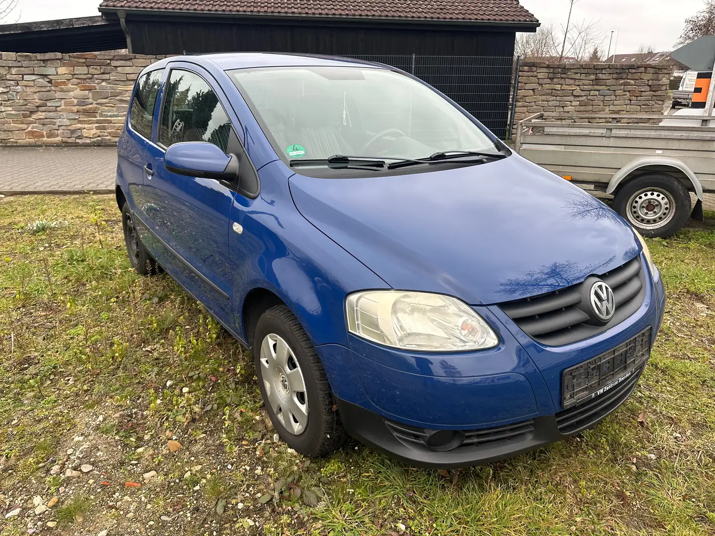 Volkswagen Fox Basis Azul - 1