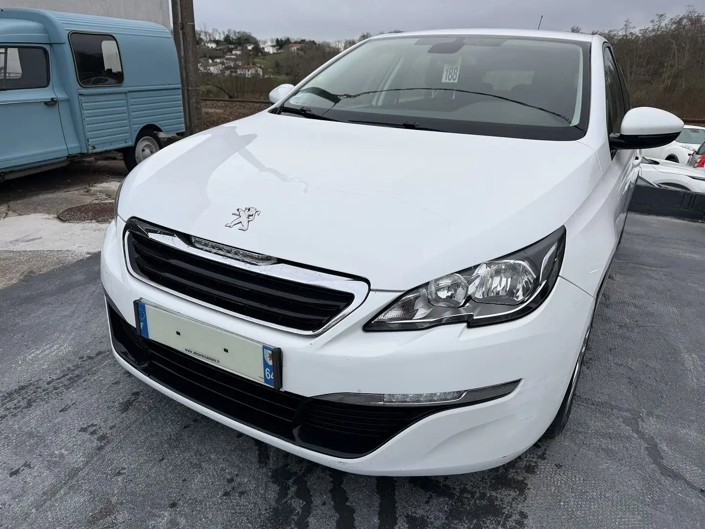 Peugeot 308 1.6 HDI FAP 92CH ALLURE 5P Blanc - 2