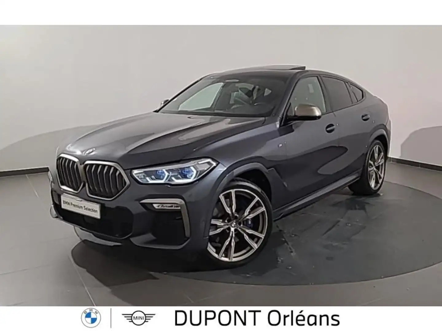BMW X6 M M50iA 530ch Gris - 1