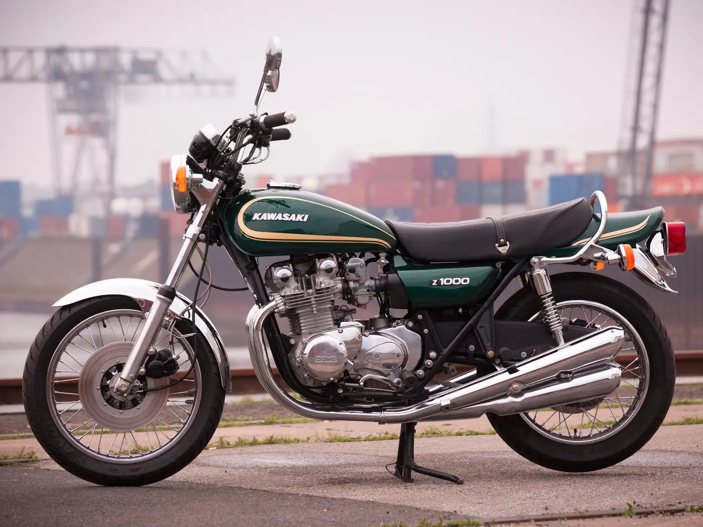 Kawasaki Z 1000 A2 Verde - 1
