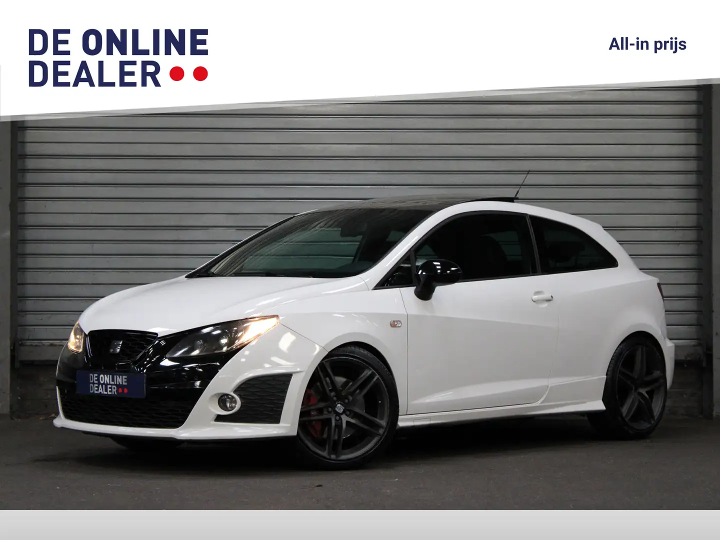 SEAT Ibiza SC 1.4 TSI Cupra Bocanegra |Pano|Carplay|Milltek|B Wit - 1