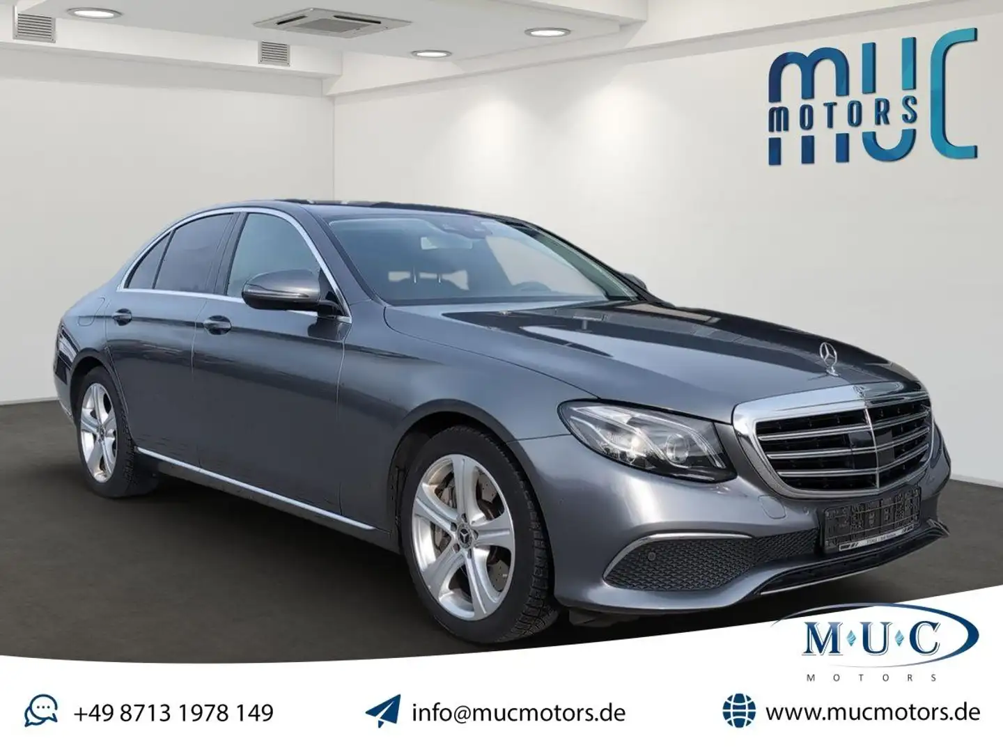 Mercedes-Benz E 400 d 4Matic 9G-TRONIC~MultiBeam Grau - 1