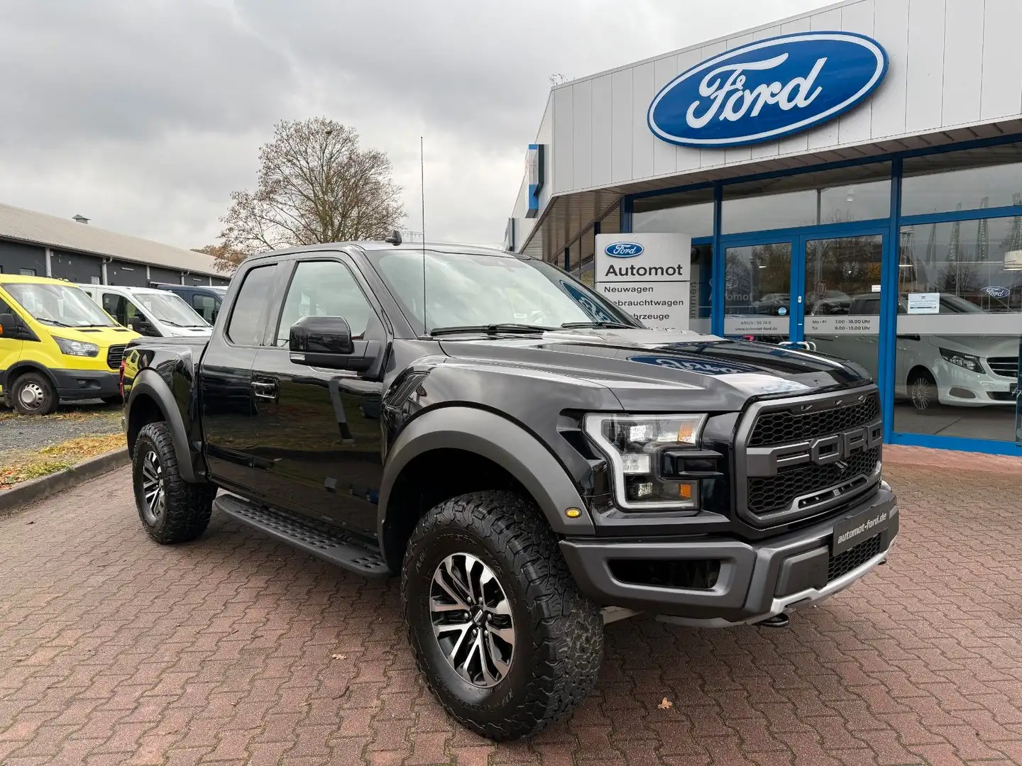 Ford Ranger Raptor F 150 Raptor 3,5l V6 4x4*LED*Navi*AHK*SHZ Negru - 1