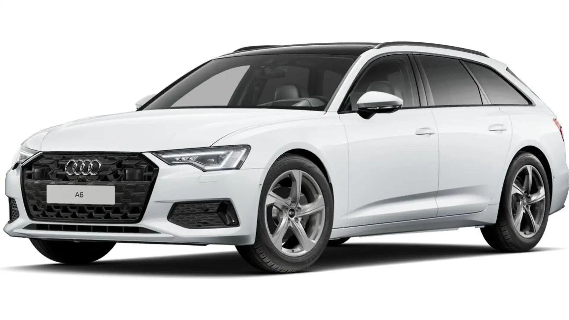 Audi A6 Avant 35TDI PANO AHK HuD MATRIX 360° MEMORY Weiß - 1