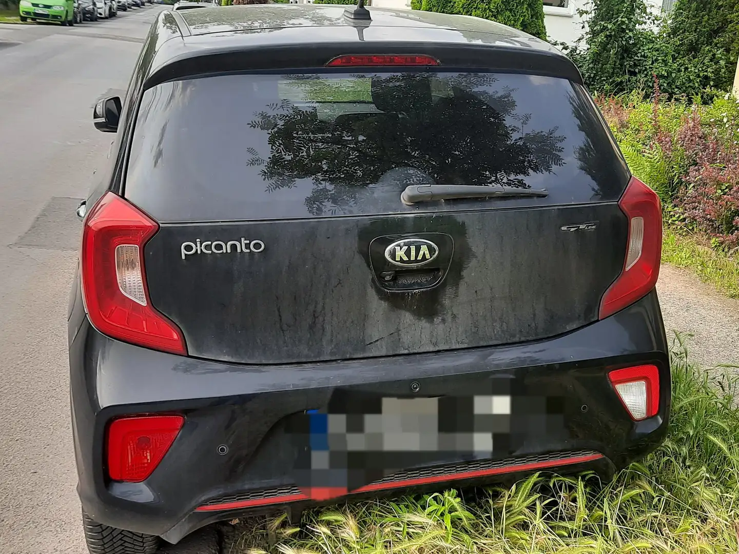 Kia Picanto Picanto 1.2 ISG GT Line Schwarz - 2