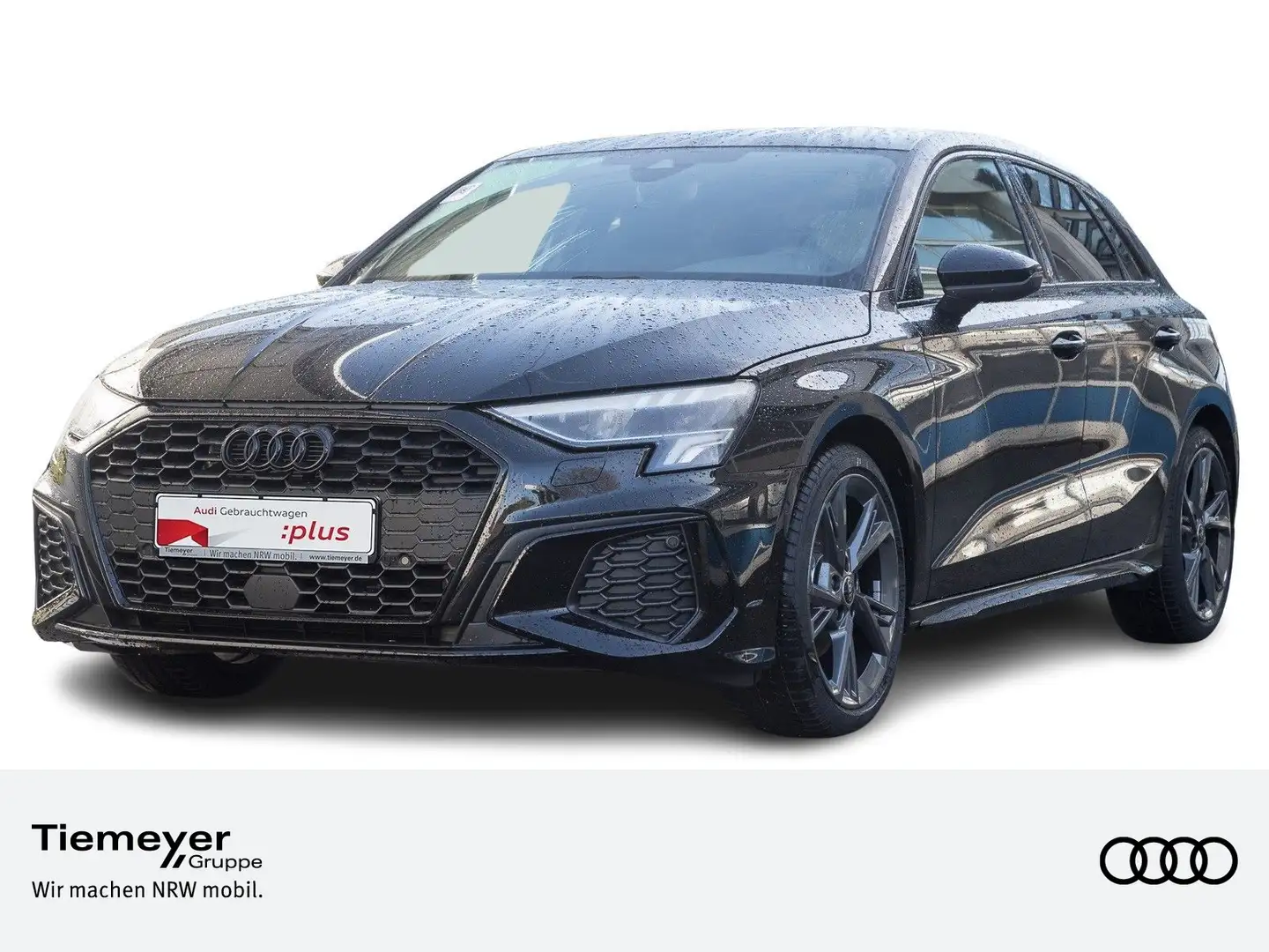 Audi A3 30 TFSI S LINE LED BLACK-OPTIK 18ZO Nero - 1