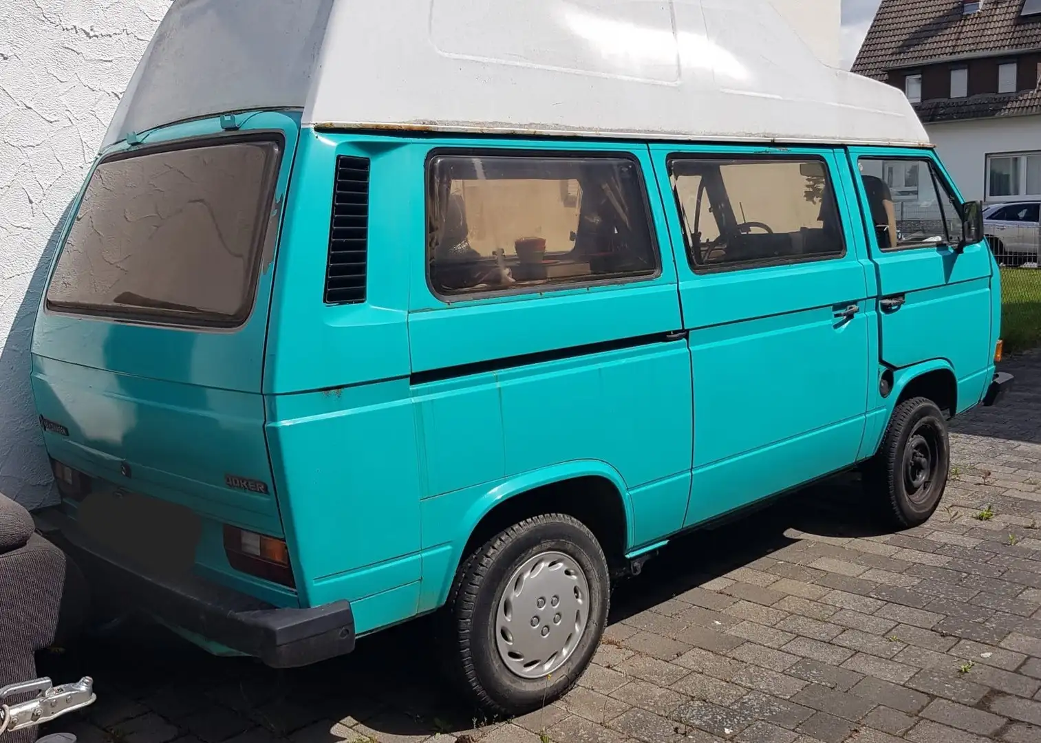 Volkswagen T3 Wohnmobil Westfalia Modrá - 2