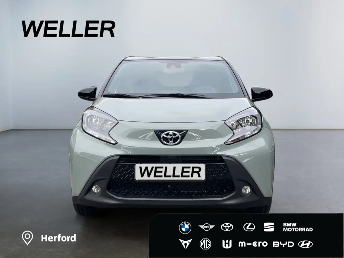Toyota Aygo X Teamplayer *ACC*Kamera*CarPlay*SHZ*Bi-Tone* Vert - 2
