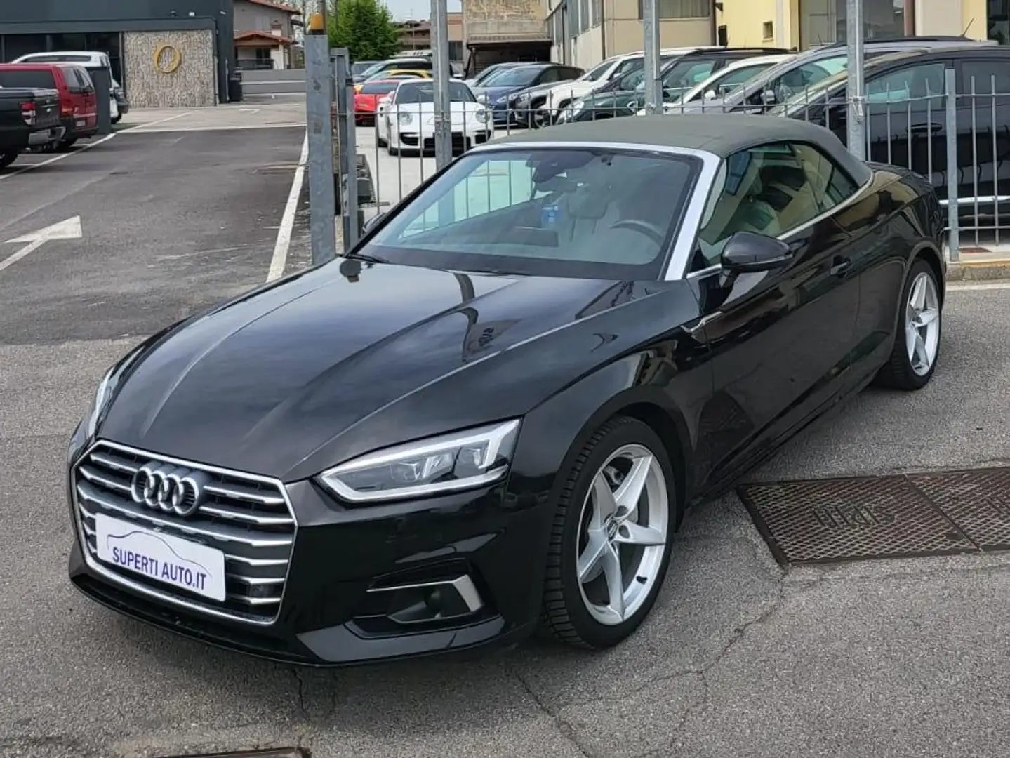 Audi A5 A5 Cabriole 40 2.0 tdi Business 190cv s-tronic Noir - 1